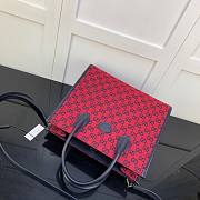 GUCCI | GG small tote bag Red - ‎659983 - 31x26.5x14cm - 4