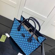 GUCCI | GG small tote bag Blue - ‎659983 - 31x26.5x14cm - 6