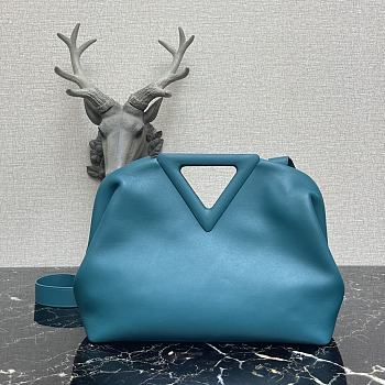 Bottega Veneta | Point Blue Bag - 652446 - 35 x 12 x 6.5cm