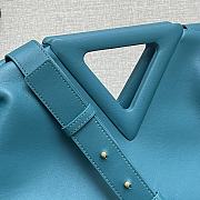 Bottega Veneta | Point Blue Bag - 652446 - 35 x 12 x 6.5cm - 2