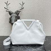 Bottega Veneta | Point White Bag - 652446 - 35 x 12 x 6.5cm - 1