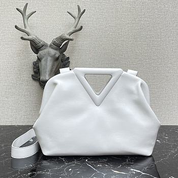 Bottega Veneta | Point White Bag - 652446 - 35 x 12 x 6.5cm