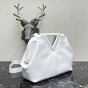 Bottega Veneta | Point White Bag - 652446 - 35 x 12 x 6.5cm - 5