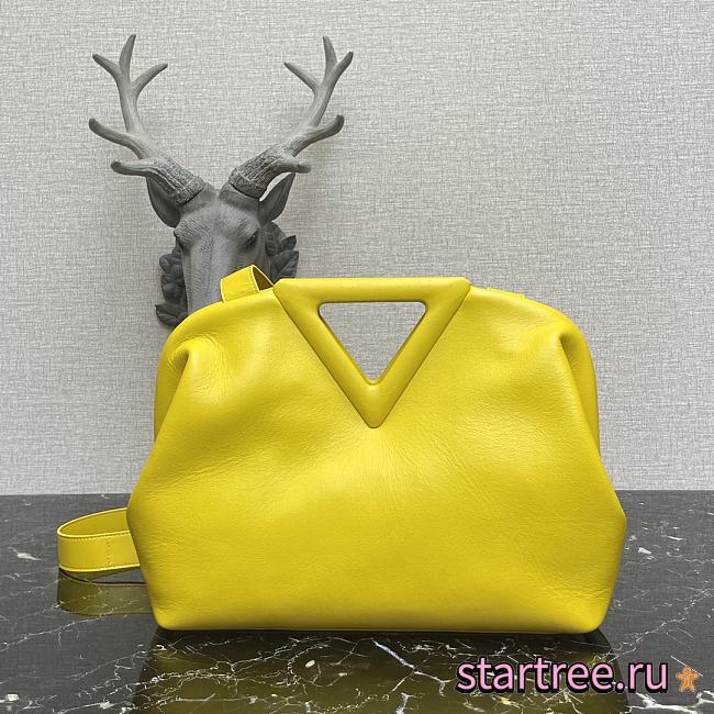 Bottega Veneta | Point Yellow Bag - 652446 - 35 x 12 x 6.5cm - 1