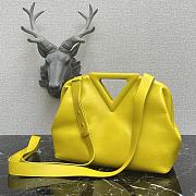 Bottega Veneta | Point Yellow Bag - 652446 - 35 x 12 x 6.5cm - 2