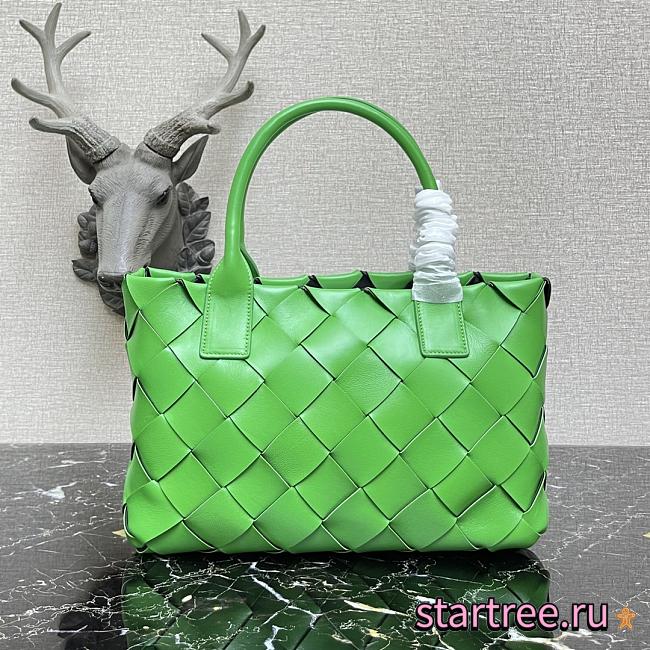 Bottega Veneta | Cabat Green Bag - 649598 - 33 x 23 x 12cm - 1