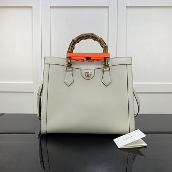 Gucci | Diana medium tote bag White - 655658 - 35x30x14cm
