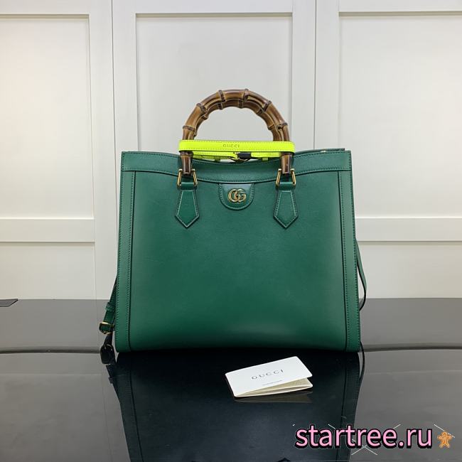Gucci | Diana medium tote bag Green - 655658 - 35x30x14cm - 1