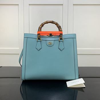 Gucci | Diana medium tote bag Blue - 655658 - 35x30x14cm