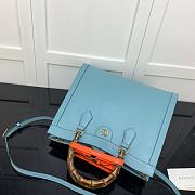 Gucci | Diana medium tote bag Blue - 655658 - 35x30x14cm - 3