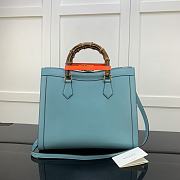 Gucci | Diana medium tote bag Blue - 655658 - 35x30x14cm - 4