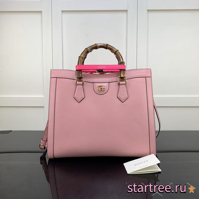 Gucci | Diana medium tote bag Pink - 655658 - 35x30x14cm - 1