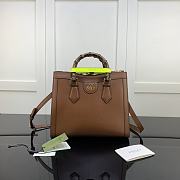 Gucci | Diana Small tote bag Brown - ‎660195 - 27 x 24 x 11 cm - 1
