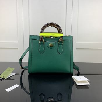 Gucci | Diana Small tote bag Green - ‎660195 - 27 x 24 x 11 cm