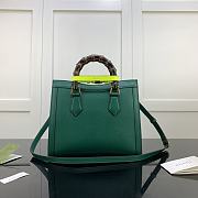 Gucci | Diana Small tote bag Green - ‎660195 - 27 x 24 x 11 cm - 3