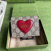 GUCCI | Valentine's Day card case wallet - 648848 - 11 x 8.5 x 3 cm - 1