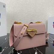 PRADA | Saffiano leather Symbole Pink bag - 1BD270 - 20x14x7cm - 5