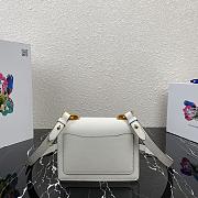 PRADA | Saffiano leather Symbole White bag - 1BD270 - 20x14x7cm - 3