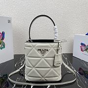 PRADA | Spectrum leather White bag - 1BA319 - 21.5x20x12.5cm - 1
