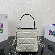 PRADA | Spectrum leather White bag - 1BA319 - 21.5x20x12.5cm - 3