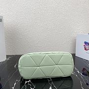 PRADA | System Nappa Patchwork Tote Mint Bag - 1BA863 - 28×20×12cm - 4