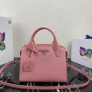 PRADA | Medium Pink Saffiano leather bag - 1BA297 - 26x20x13.5cm - 1