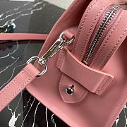 PRADA | Medium Pink Saffiano leather bag - 1BA297 - 26x20x13.5cm - 6