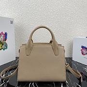 PRADA | Medium Beige Saffiano leather bag - 1BA297 - 26x20x13.5cm - 5