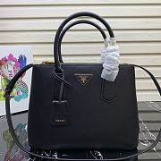 PRADA | Black Medium Galleria Saffiano leather bag - 1BA232 - 31×22.5×13.5cm - 1