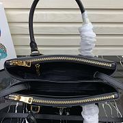 PRADA | Black Medium Galleria Saffiano leather bag - 1BA232 - 31×22.5×13.5cm - 4