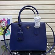 PRADA | Blue Medium Galleria Saffiano leather bag - 1BA232 - 31×22.5×13.5cm - 1