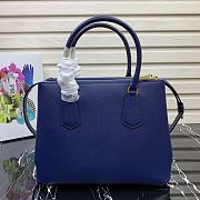 PRADA | Blue Medium Galleria Saffiano leather bag - 1BA232 - 31×22.5×13.5cm - 3