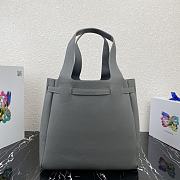 PRADA | Gray Leather tote - 1BG339 - 35x34x16cm - 4