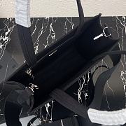 PRADA | Black Drill tote bag - 1BG382 - 26x23.5x9cm - 6