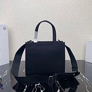 PRADA | Black Drill tote bag - 1BG382 - 26x23.5x9cm - 3