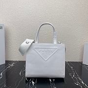 PRADA | White Drill tote bag - 1BG382 - 26x23.5x9cm - 1