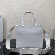 PRADA | White Drill tote bag - 1BG382 - 26x23.5x9cm - 2