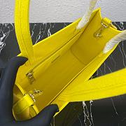 PRADA | Yellow Drill tote bag - 1BG382 - 26x23.5x9cm - 5
