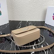 PRADA | Beige Nylon and leather shoulder bag - 1BD263 - 21x16x6.5cm - 4