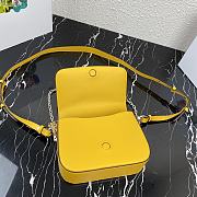 PRADA | Yellow Nylon and leather shoulder bag - 1BD263 - 21x16x6.5cm - 4