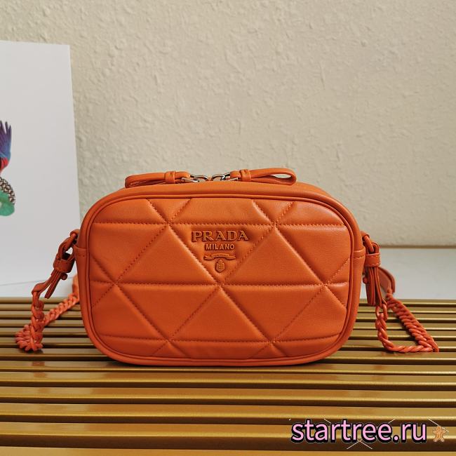 PRADA | Spectrum Orange shoulder bag - 1BH141 - 13.5x21x8cm - 1