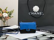 CHANEL | Plexi Mini Blue Evening Bag - AS2534 - 8 × 12 × 5 cm - 1