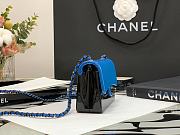 CHANEL | Plexi Mini Blue Evening Bag - AS2534 - 8 × 12 × 5 cm - 2