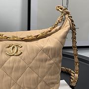 CHANEL | Beige Hobo Bag - AS2480 - 15x12.5x18cm - 3