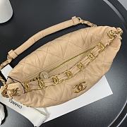 CHANEL | Beige Hobo Bag - AS2480 - 15x12.5x18cm - 2