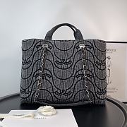 CHANEL | Shopping Bag Grey - AS2366 - 38cm - 3