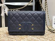 CHANEL | CC Filigree WOC Dark Blue - A84451 - 19.5x12x3.5cm - 4