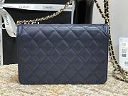 CHANEL | CC Filigree WOC Dark Blue - A84451 - 19.5x12x3.5cm - 6