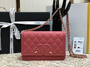 CHANEL | CC Filigree WOC Rose Pink - A84451 - 19.5x12x3.5cm - 1