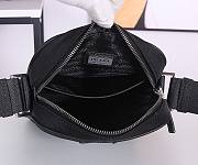 PRADA | Nylon and Saffiano Leather Bag with Strap - 2VH112 - 20x16x5cm - 3